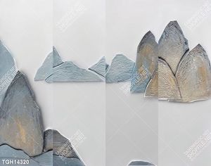 Tranh ghép theo bộ trang trí tường nhà độc đáo