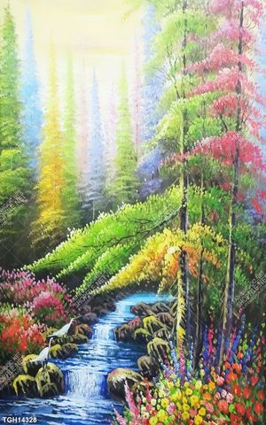 Tranh canvas decor phòng khách đẹp hiện đại