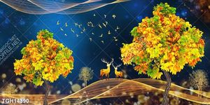 Tranh decor 3D nghệ thuật