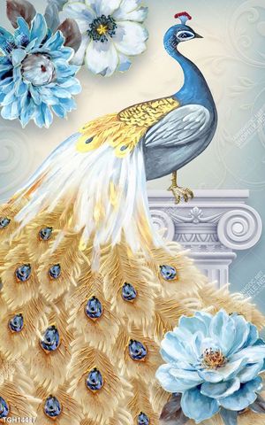 Tranh ghép 3d in vải canvas