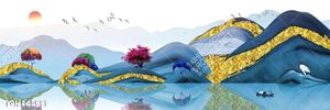 Tranh ghép tráng gương treo trang trí tường