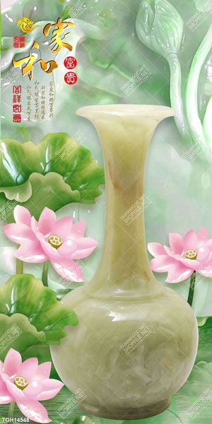 Tranh ghép tôn vẻ đẹp mảng tường trắng