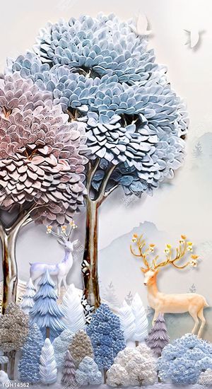 Tranh treo tường trang trí phong cảnh nghệ thuật 