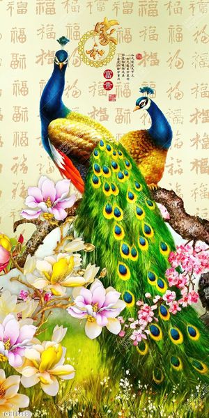 Tranh ghép theo bộ trang trí tường nhà độc đáo
