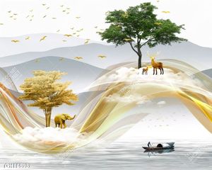 Tranh ghép 3d in vải canvas