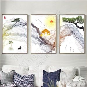 Tranh ghép in canvas nghệ thuật