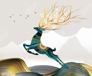 Tranh treo tường trang trí phong cảnh nghệ thuật 