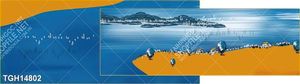 Tranh ghép tráng gương treo trang trí tường