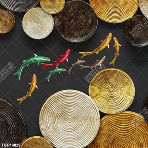 Tranh ghép tráng gương treo trang trí tường
