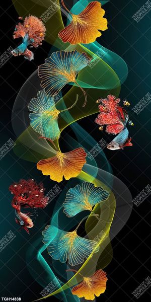 Tranh decor 3D trang trí độc đáo
