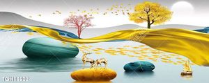Tranh treo tường phòng khách đẹp nhất