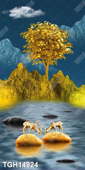 Tranh decor 3D trang trí độc đáo