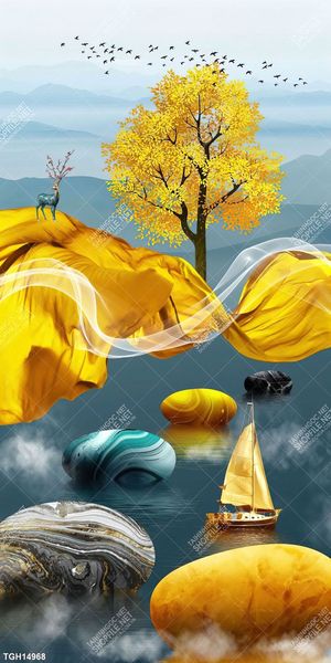 Tranh decor nghệ thuật đẹp