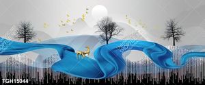 Tranh ghép theo bộ trang trí tường nhà độc đáo
