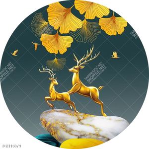 Tranh ghép tráng gương treo trang trí tường