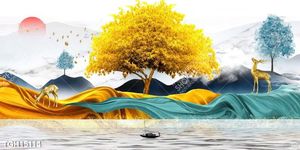 Tranh decor 3D nghệ thuật
