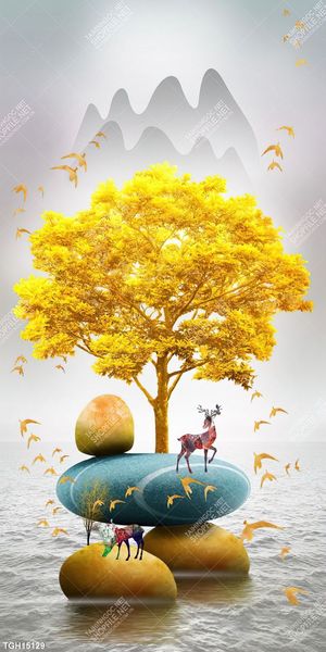 Tranh decor 3D nghệ thuật