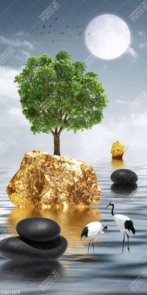 Tranh decor 3D trang trí độc đáo