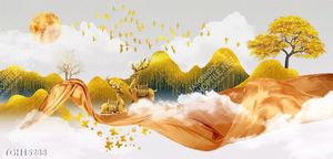 Tranh treo tường phòng khách mẫu mới nhất
