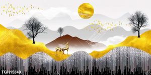 Tranh treo tường trang trí phong cảnh nghệ thuật 