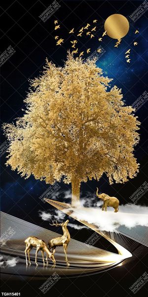 Tranh ghép 3d in vải canvas