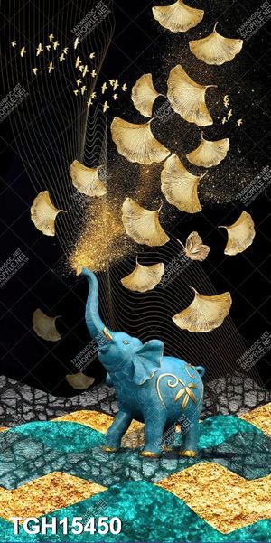 Tranh ghép tôn vẻ đẹp mảng tường trắng