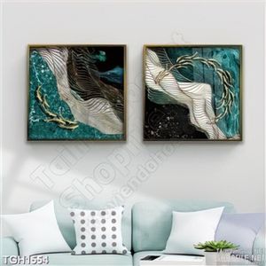 Tranh treo tường trừu tượng màu sắc