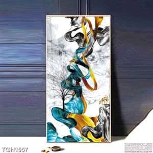 Tranh trừu tượng trang trí phòng khách