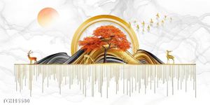 Tranh decor 3D nghệ thuật