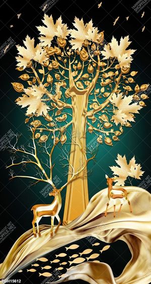 Tranh decor phong cách nội thất tối giản