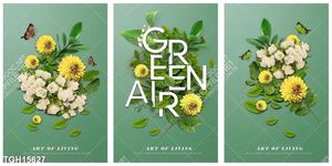 Tranh treo phòng khách đẹp ghép bộ