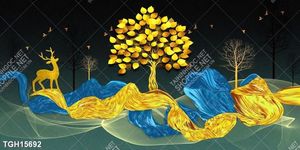 Tranh decor nghệ thuật đẹp