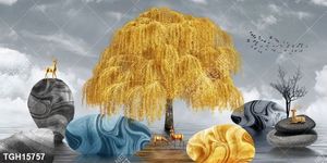 Tranh decor 3D trang trí độc đáo