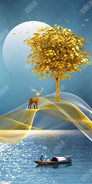 Tranh ghép tráng gương treo trang trí tường