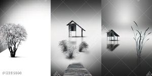 Tranh decor 3D trang trí độc đáo