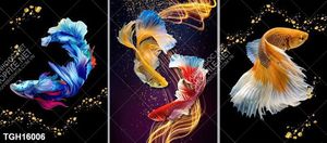 Tranh ghép tráng gương treo trang trí tường