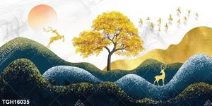 Tranh ghép nghệ thuật trang trí tường nhà