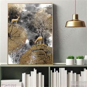 Tranh dán tường nghệ thuật trang trí phòng khách