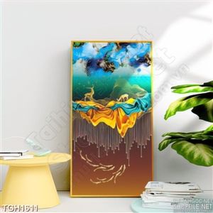décor tranh ghép dán tường đẹp