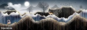 Tranh ghép tráng gương treo trang trí tường