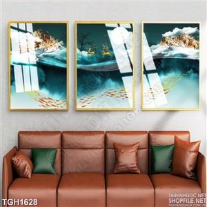 Tranh kính 3d in canvas độc đáo