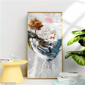 Tranh in canvas phong cách hiện đại