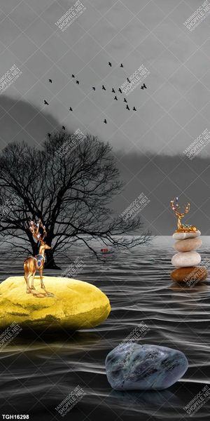 Tranh treo tường trang trí phong cảnh nghệ thuật 