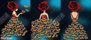 Tranh decor 3D nghệ thuật