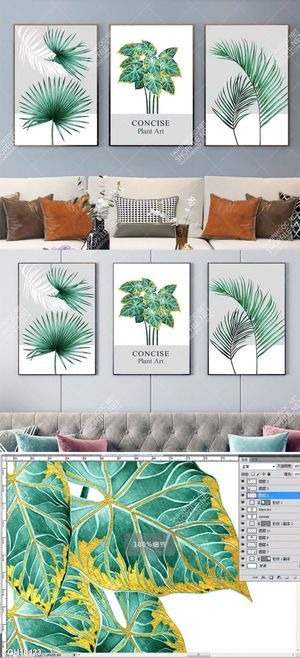 Tranh decor nghệ thuật đẹp