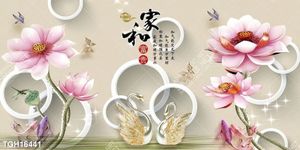 Tranh ghép theo bộ trang trí tường nhà độc đáo