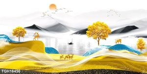 Tranh decor nghệ thuật đẹp