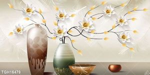 Tranh decor phong cách nội thất tối giản