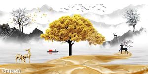 Tranh decor 3D trang trí độc đáo