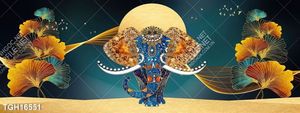 Tranh ghép tráng gương treo trang trí tường